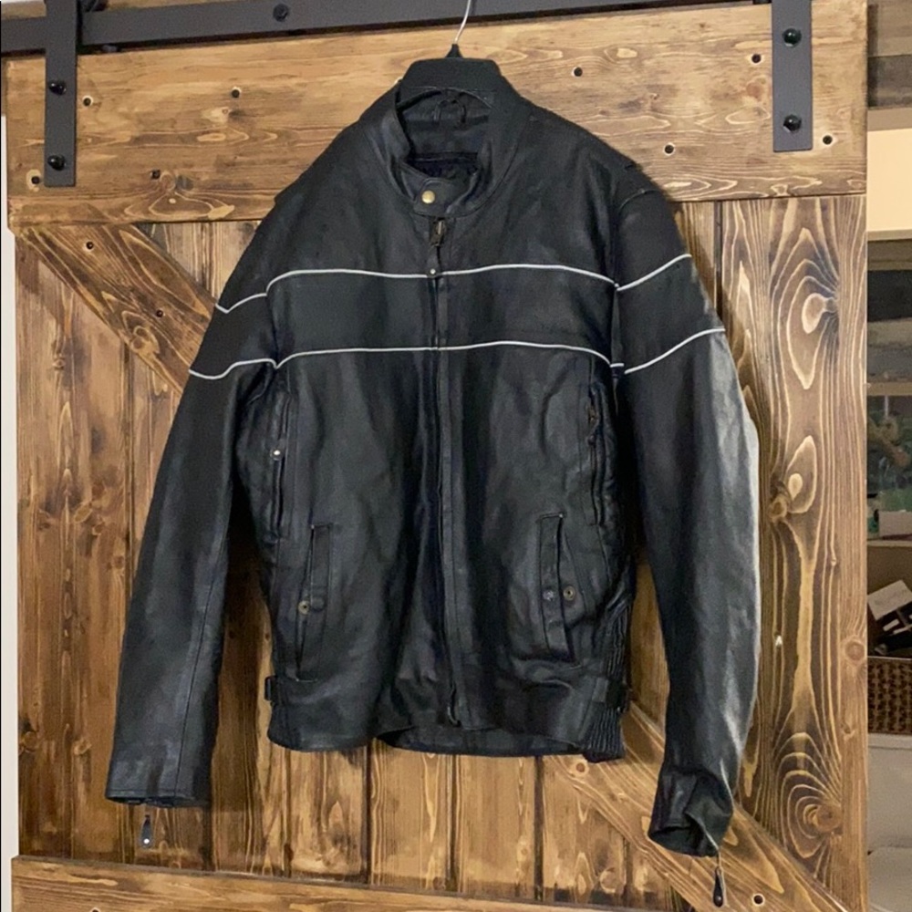 Rocking leather jacket